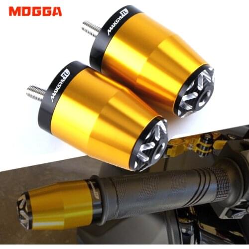 MAXSYMTL500 Logo For SYM MAXSYM TL500 TL 500 2020 CNC Motorcycle Handlebar Grips Handle Bar Cap Hand Grip End Plugs Accessories