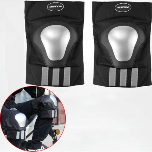 Adult Motorcycle Racing MTB Bike Knee Shin Pads Gear Guard Armor Protector Aluminum Alloy Accessories