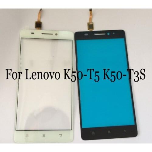 For Lenovo K50-T5 K50-T3S Front Glass Lens Touch Screen Digitizer For Lenovo K50 T5 K50-T3S Replacement LCD Screen Flex cable