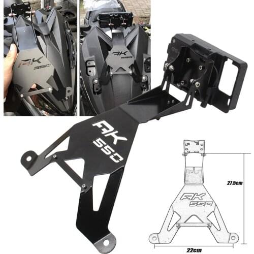 Motorcycle mobile phone navigation GPS bracket board For KYMCO AK550 ak550 AK 550 KYMCO motorcycle accessories