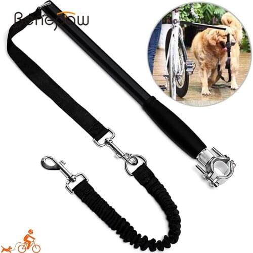 Benepaw Durable Bike Hands-Free Dog Leash Elastic Bicycle Pet Leash For Exercising Training Running Cycling Easy To Install