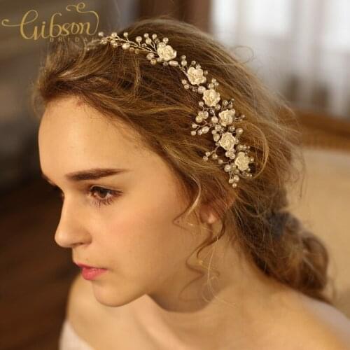 Hot Bijoux Vintage Silver Plated Candy Resin Flower and Pearl Women Hair Jewelry Accessories Prom Hair Comb