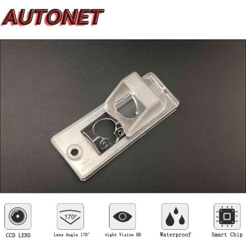AUTONET Night Vision Backup Rear View camera For Hyundai Azera Creta ix25 Grand SantaFe Grandeur/license plate Camera or Bracket