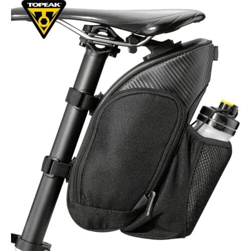 Topeak TC2285B/86B/87B/90B Bicycle Seatpost Bag Expandable MTB Rear Saddle Bag Road Bike Large Capacity Cycling Gear Bag