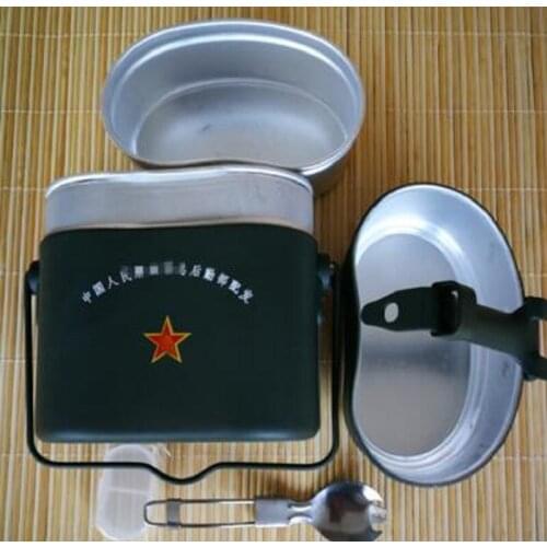 Outdoor cookware new style tableware set Camping in the wild Picnic portable lunch box