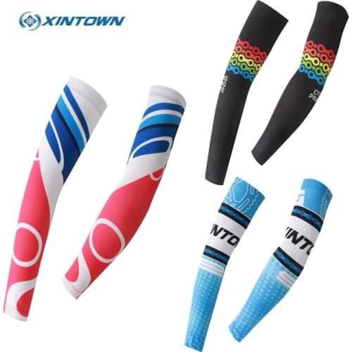 Biking Cycling Arm Warmers Bike Bicycle UV Sun Protection Cuff Sleeve Cover XINTOWN
