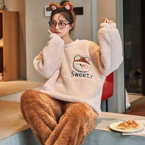 Женские плюшевые пижамы Whymy China At AliExpress