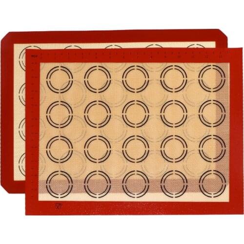 42X29.5CM Silicone Baking Mat New Macaron Cookie Bread Cake Non-stick Baking Sheets Pads Bake Pans Kitchen Tools