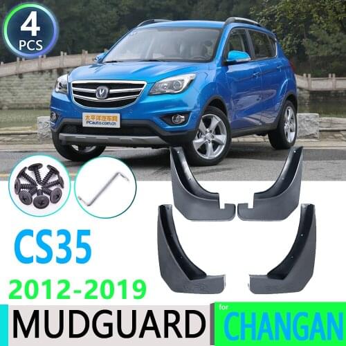 For Changan CS35 2012~2019 2013 2014 2015 2016 2017 2018 Fender Mudguard Mud Flaps Guard Splash Flap Car Accessories