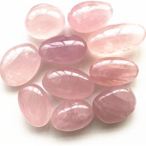 Rose Quartz Palm Stone Minerals Crystals Gems Healing Reiki For Sale