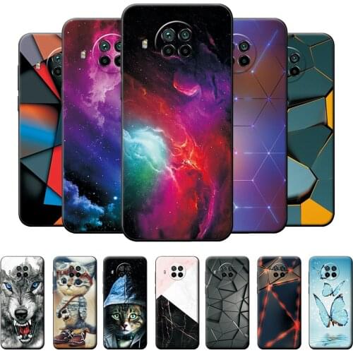 6.67" For Xiaomi Mi 10T Lite Case Silicone Soft TPU Phone Cover For Xiaomi Mi 10T Lite Case Iron Tower Protective Case Bumper