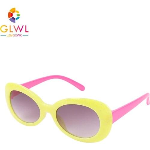 Childrens Glasses Girls Sunglasses Vintage Baby Shade Red Sunglass For Kids Trend 2021 Boys Shield Eyewear Sports Oval Lenses