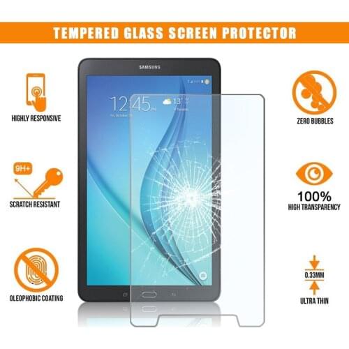 For Samsung Galaxy Tab E 8.0 LTE Full Tablet Tempered Glass Premium Anti-Scratch HD Clear Film Protector Guard Cover