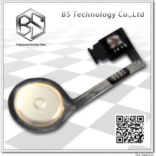 10pcs/lot Home Button Flex Cable for iPhone 4S Home Button Flex Wholesale Free Shipping