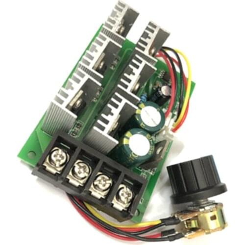 JFBL Hot DC 9-55V 40A 2000W PWM DC Motor Pump Speed Regulator High Power Speed Controller Non Pole Electronic Variable Speed Mod