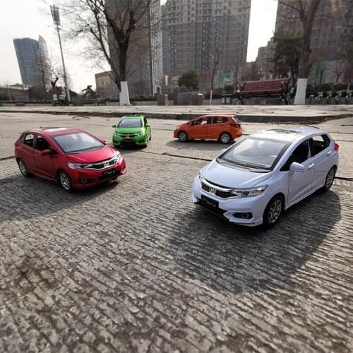 Diecast 1:32 FIT Alloy Car Model Metal Classic Collection Display Pull Back Sound and Light Car Boy Toy Car Kids Toys Boys