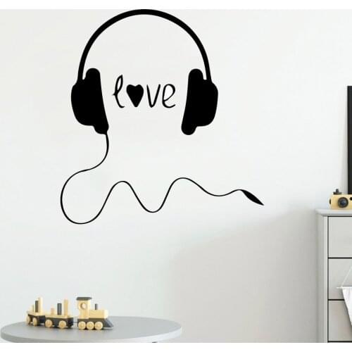 Cartoon Music Decorative Sticker Waterproof Home Decor Living Room Bedroom Wall Art MURAL Drop Shipping