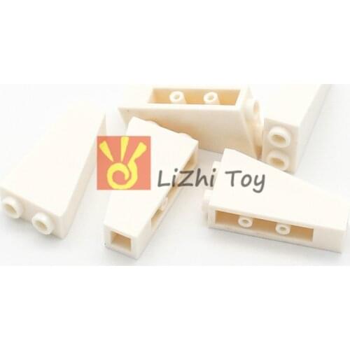 Slope Brick 2x1x3 Inverted 75 DIY Enlighten Building Block Brick Part 2449 Compatible with Build Moc Assembles Particles