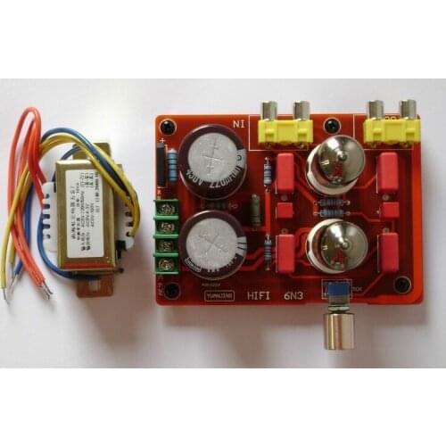 KYYSLB 2019 NEW 6N3 tube preAmplifier (luxury board) (including transformer) AmplifierS board