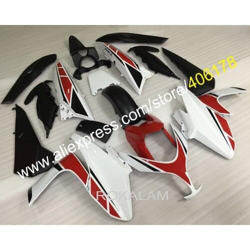 For Yamaha TMAX500 2008 2009 2010 2011 TMAX 500 T-MAX500 Red White Black Motorbike Fairing