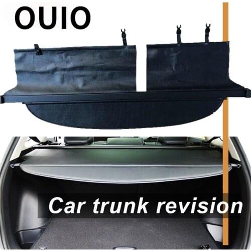 OUIO 1Set Car Rear Trunk Cargo Cover For Toyota Corolla Fielder 2012 2013 2014 Security Shield Shade Retractable accessories