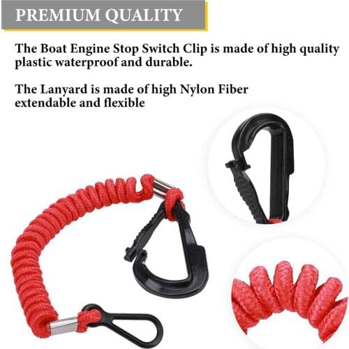 Outboard Safety Lanyard Cord for Mercury Mercruiser Boat Engines 15920Q54