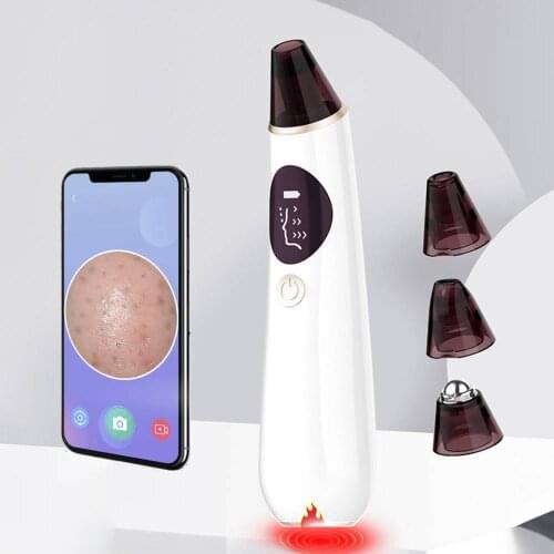 Visual Blackhead Remove Machine Vacuum Blackhead Remove Facial Deep Nose Cleaner Pore Acne Facial Cleansing Skin Tool