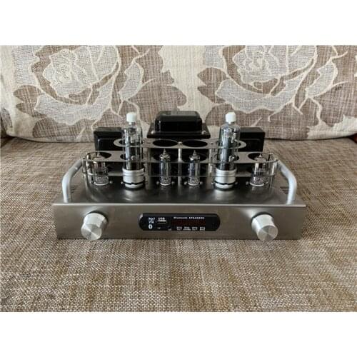 6N2 6P13P 6Z4 Spartan P1 luxury high-end tube tube amplifier power amplifier kit, built-in 5.0 Bluetooth, warm and mellow sound
