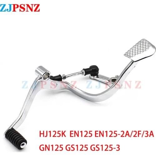 Motorcycle Gear Change Pedal Gear Shift Lever EN125-2A 2F 3A HJ125K GN125 GS125 GSX125 Shift Lever Front Rear Lever Black Silver