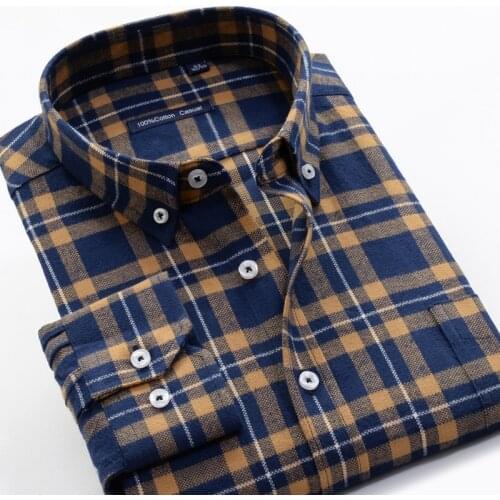 SHAN BAO Men's Warm Shirts