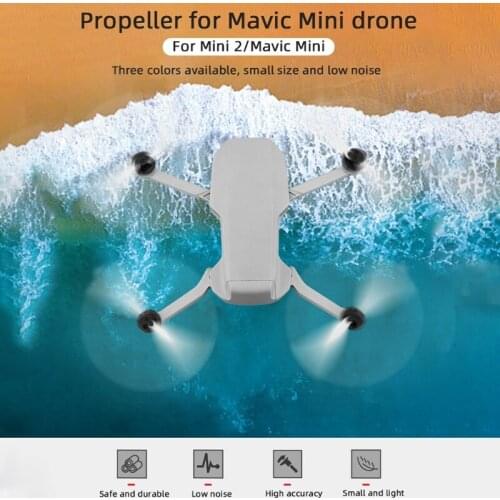 R91A 4 Pieces Replacement Propellers for Mavic Mini 1 /2 Drone, 4726CW Lightweight Props Blades Wing Repair Parts