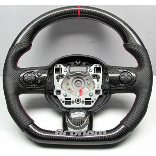 High Quality Customized Carbon Fiber Steering Wheel For BMW MINI mini Cooper Cabrio Smart Fortwo 2013 2014 2015 2016 2017 2021