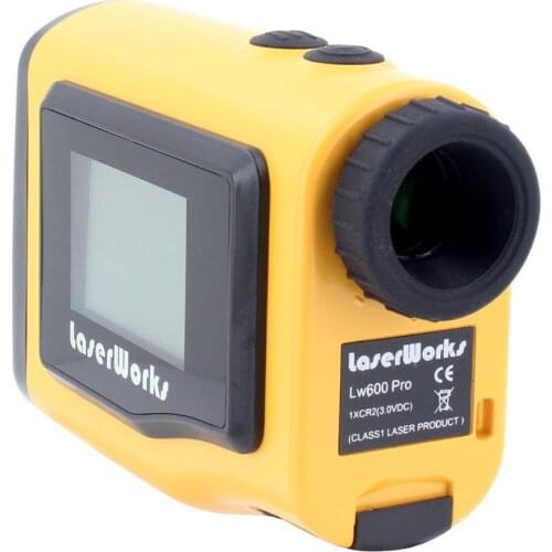 High Quality 600M 1.8" 6x Range Laser Range Finder Speed Measurer For Hunting Golf Professional Pinseeker Telescope