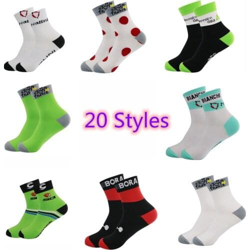 20 Colors Women Cycling Sport socks Breathable Outdoor Sport Climbing Hiking Running Socks