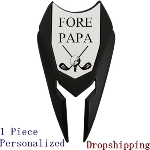 Golf Ball Marker 1pc Personalized Custom Engraved Golfer Accessories Wooden Groomsmen Gifts for Dad Boyfriend Dropshipping GLC50