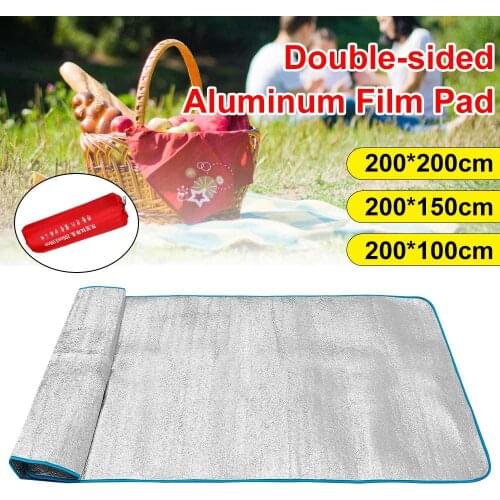 200x200x0.35CM Outdoor Camping Mat Waterproof Mat Picnic Mattress Tent Ground Sheet Sport Yoga Blanket Baby Crawling Mat