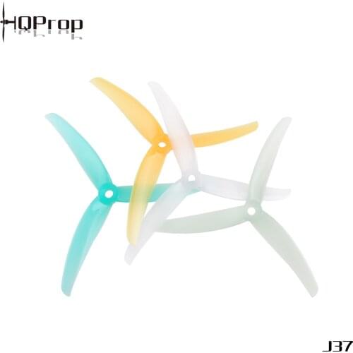 HQPROP Juicy J37 4937 4.9X3.7X3 3-Blade PC Propeller for RC FPV Racing Freestyle 5inch Drones Replacement DIY Parts