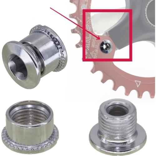 Bicycle Tooth Wheel Nail Wire Mountain Road Dead Fly Folding Bicycle Steel Lock Screw Single/double 5PCS