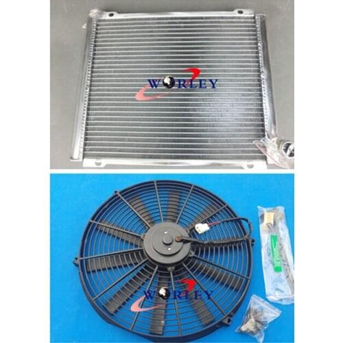 ALUMINUM RADIATOR +FAN for CAN AM OUTLANDER/MAX/RENEGADE L 450/500/650/800/1000 2012-2016