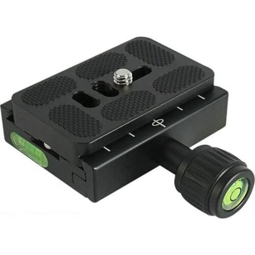 Aluminum Alloy Camera Quick Release Clamp Mounting Adapter Clip Plate For Tripod Ball Head Arca Swiss Camera QR-60S