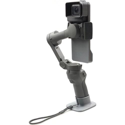 For GoPro Hero 5 6 7 Sports Camera Mount Bracket Adapter Plate For DJI OSMO Mobile 3 Handhold Gimbal Stabilizer Accessories