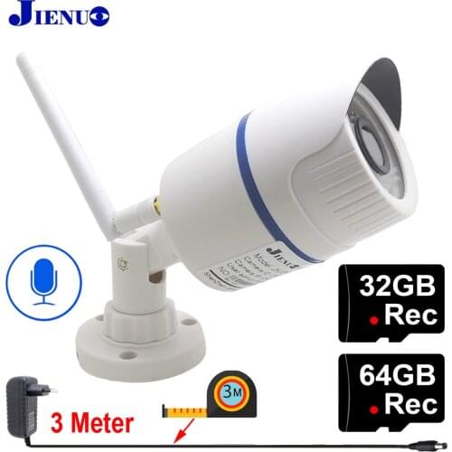 IP Camera Wifi 1080P 960P 720P HD 64G Audio Night Vision CCTV Security Home Surveillance Outdoor Waterproof Wireless Onvif IPCam