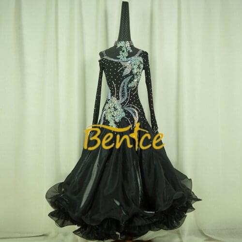 2019New Ballroom Dance Competition Dress Women Waltz Dress Standard Modern Dance Performance Costumes