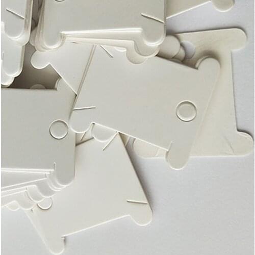 200x Embroidery Floss Bobbins Organizer Thread Bobbin Winding Card Needlework