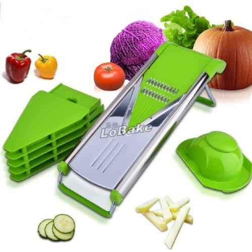 Potato cutter Green Color Multifunctional best home kitchen tools fruit&vegetable grater with many different functions