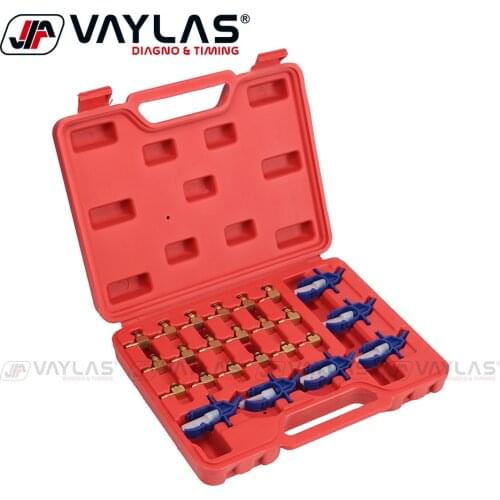 Diesel Fuel Injector Flow Meter Testing Tool Fuel Injector Flow Meter Connector Converter Fuel Flow Test