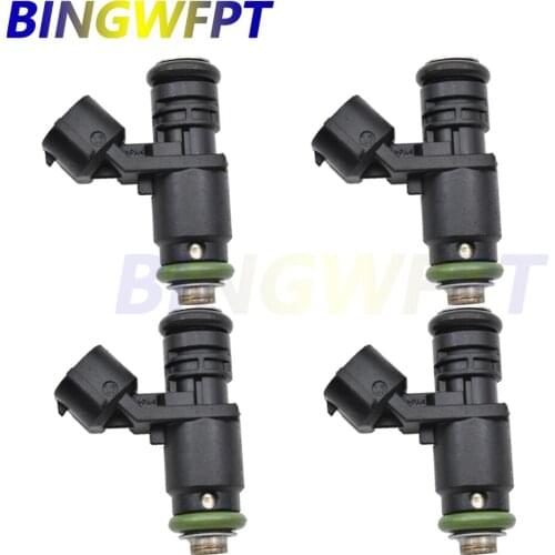 4PCS Fuel Injectors Nozzle FOR VW Polo 6R 1.2 Ez.2010 03E906031C 03E 906 031 C