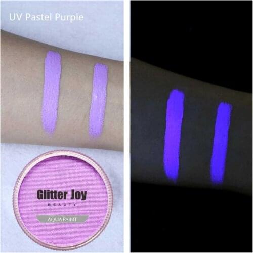 UV Pastel Purple 2020 New Neon Color Water Based Neon Face and Body Paintings in Beauty Makeup
