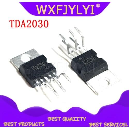 10pcs TDA2030 TO220-5 TDA2030A TO-220 linear audio amplifier short-circuit and thermal protection IC