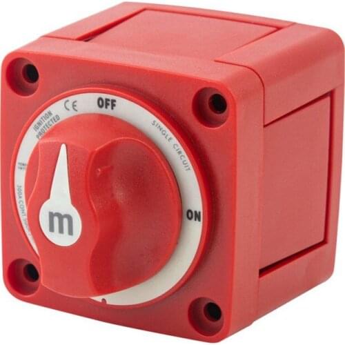 3 x 4 x 6 Inch 48V Blue Ocean System 300A High Current Power Off Switch M Series Battery Switch For Automobile